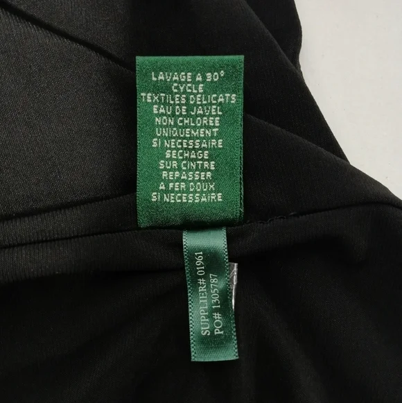 Lauren Ralph Lauren Sleeveless Lined Midi Dress. Size 14 NWT - Picture 9 of 9